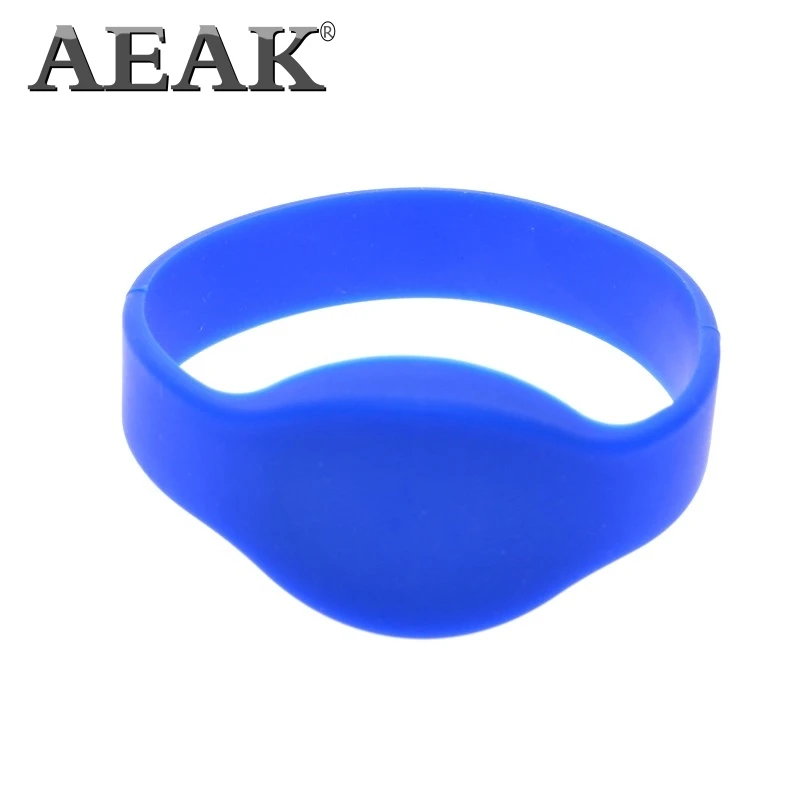 AEAK RFID браслет классический 125 khz EM4100/TK4100 часы силиконовый контроль доступа