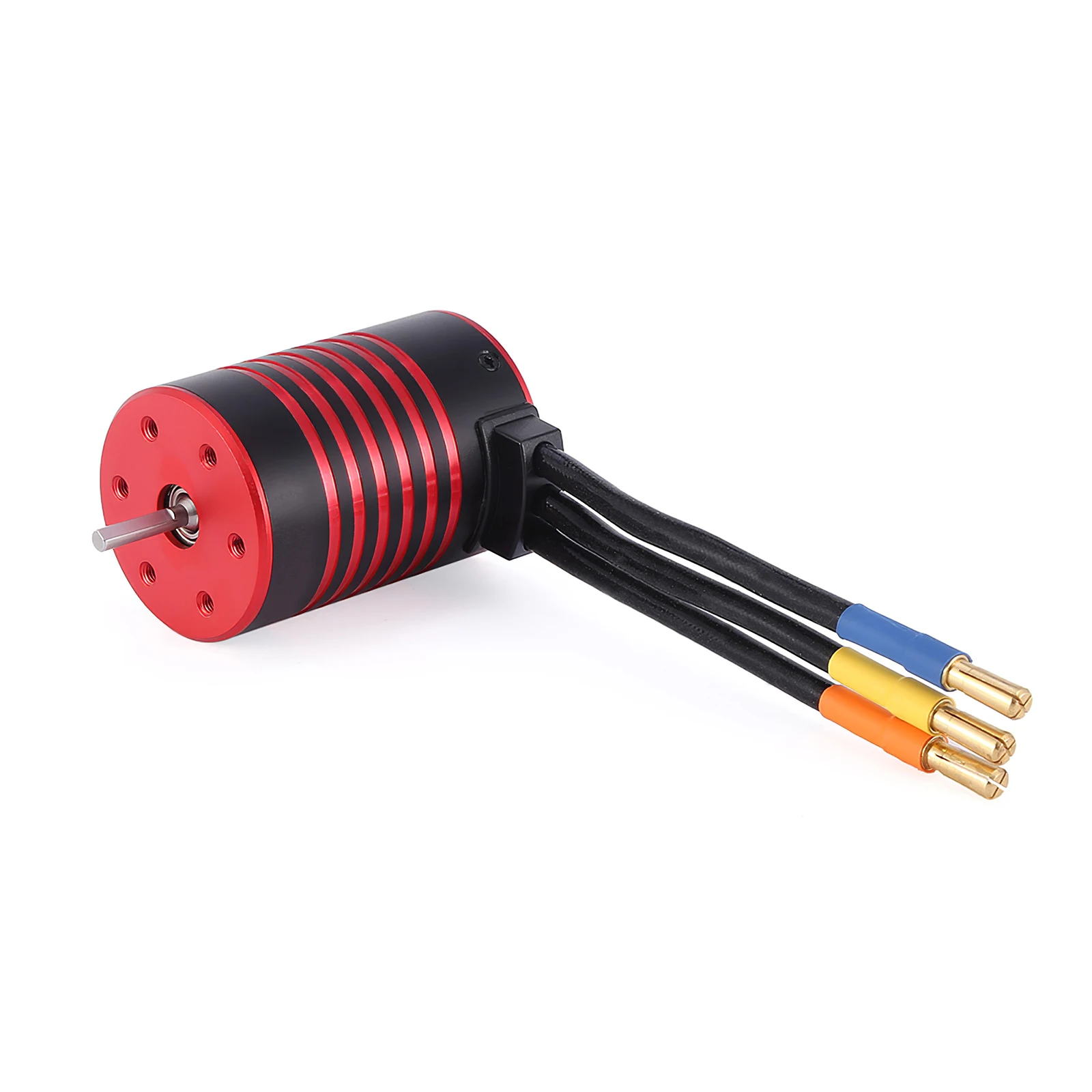 

Powerful Design Car Toy Brushless Motor 1/10 RC Car CNC Machined 6061 T6 Billet Aluminum Heatsink Truck 5200KV Motor Children