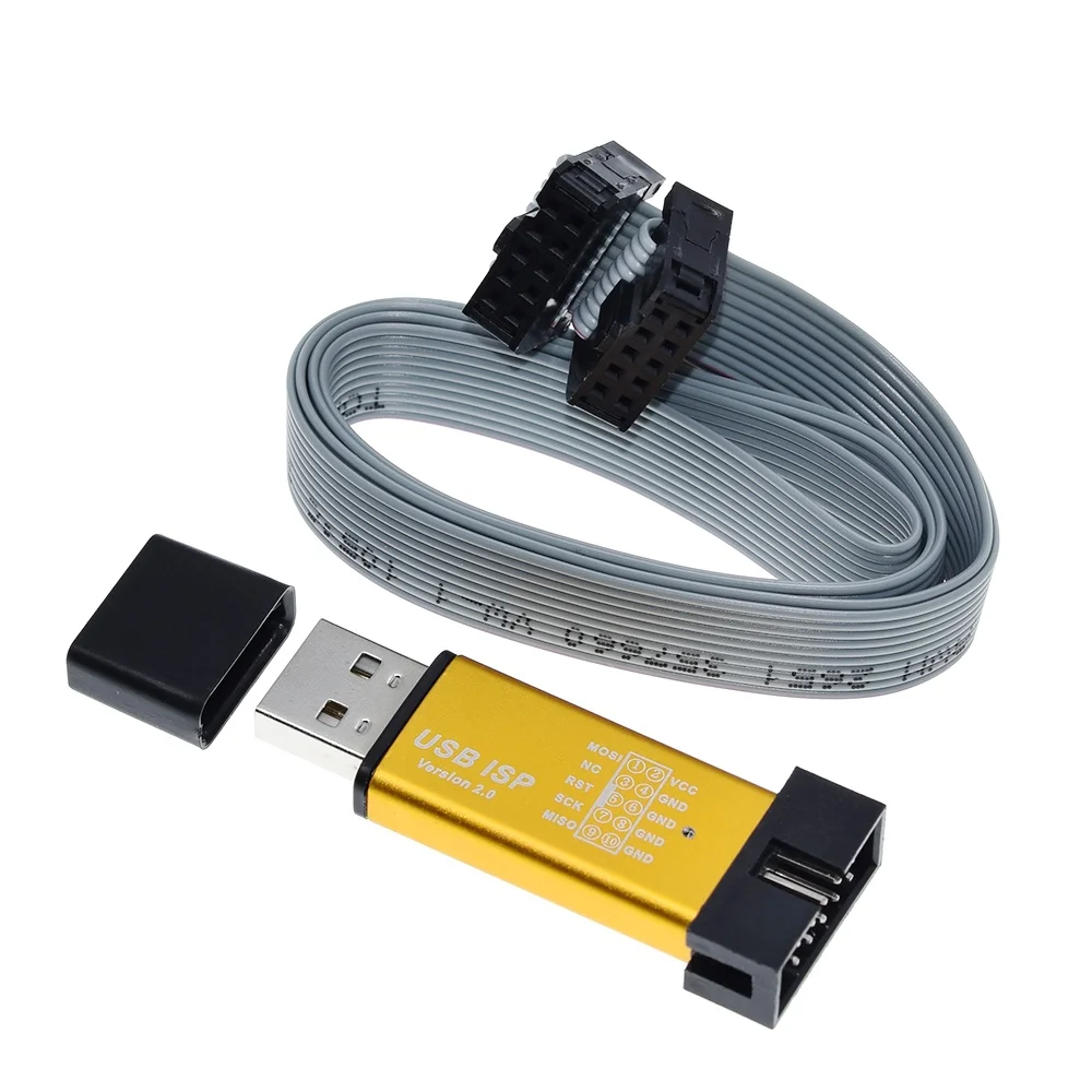 USBASP USBISP ISP программатор загрузчик для Arduino 51 ATMEL AVR с поддержкой 64 бит Win7 и 32 Win98 WinMe