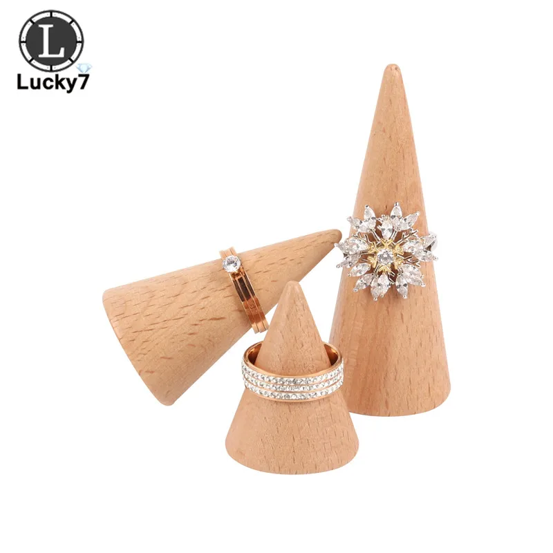 

3 шт., деревянные полки для хранения ювелирных изделий