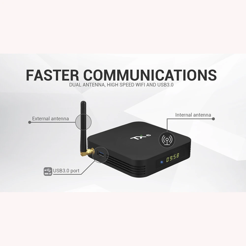 Android 9 0 ТВ коробка TX6 Allwinner H6 Четырехъядерный 4G Оперативная память 64 Гб Встроенная 2