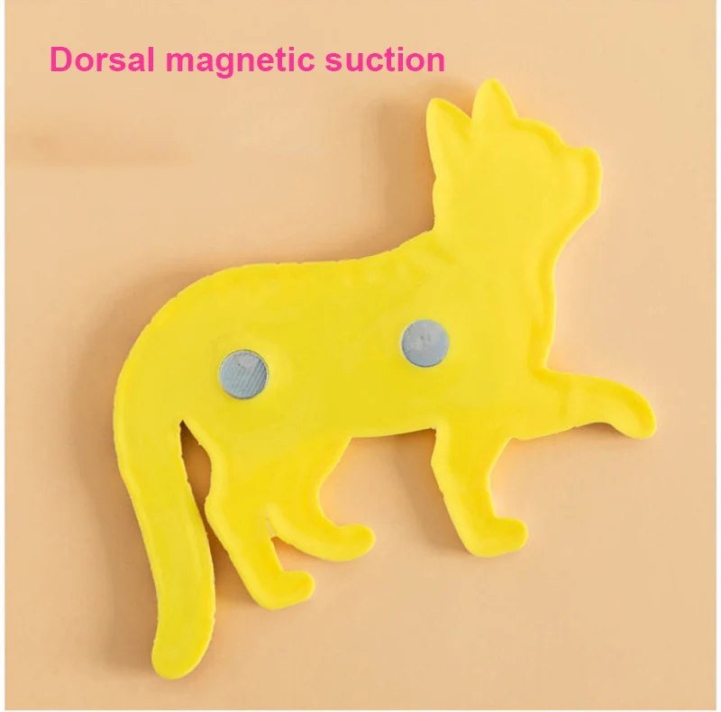 Магнитный Крючок Для мультяшный магнит на холодильник детская игрушка-кошка