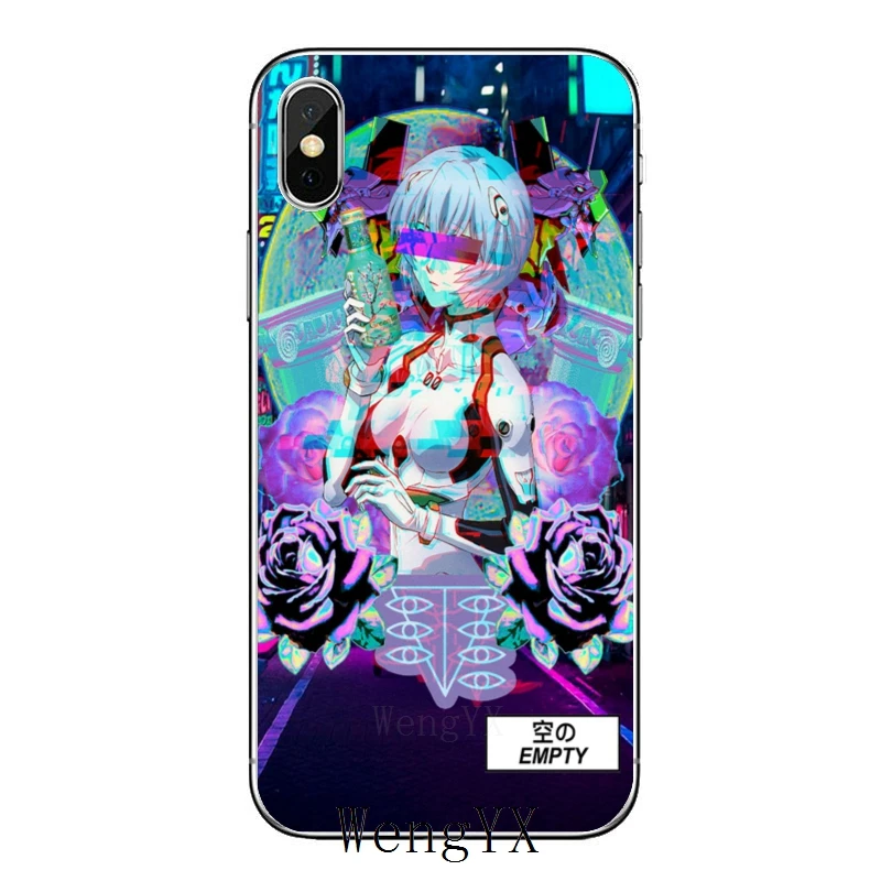 Чехол для телефона с аниме Neon Oni Girl Samsung Galaxy M30 A70 A60 A50 A40 A30 A10 A9 A8 A6 J8 J4 J6 Prime Plus 2018 |