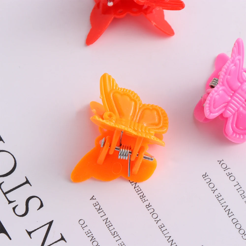 

20/50/100PC Mixed Color Butterfly Hair Clips Grip Claw Barrettes Mini Clamps Jaw pin Headdress Styling Accessories Tool