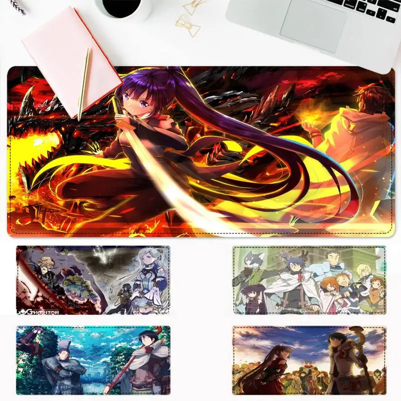 

Trendy Log Horizon Mouse Pad PC Laptop Gamer Mousepad Anime Antislip Mat Keyboard Desk Mat For Overwatch/CS GO