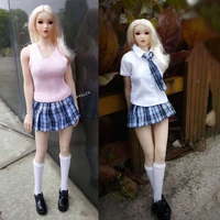 16 scale sexy female figure accessory shirts sock tie sweater model for 12 inches action figure body
