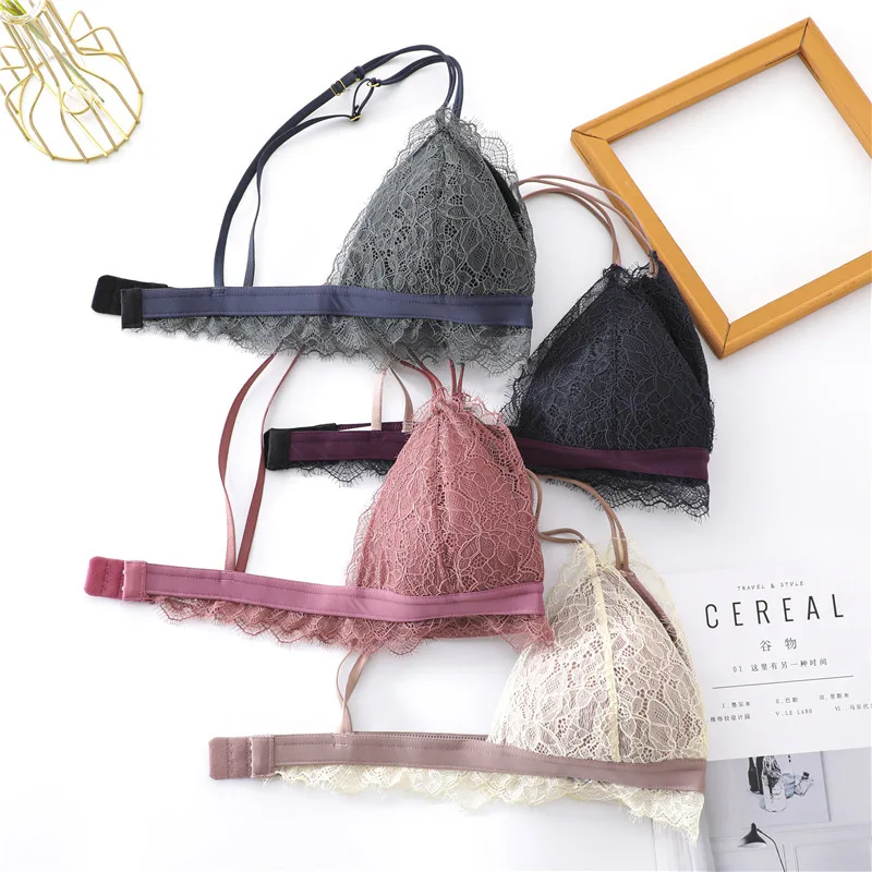 

Sexy Women Bra Sets Underwear Lace Seamless Bra and Panty Set Push Up Bralette Briefs Female Lingerie