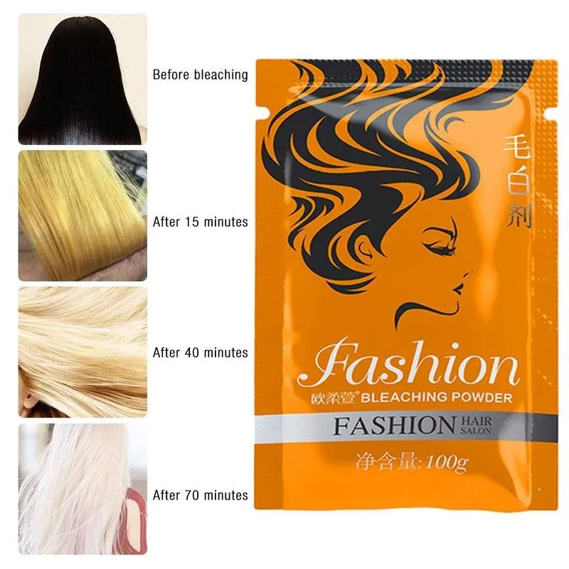 100g выцветания порошок волос дикислородный Эмульсия отбеливание протеин