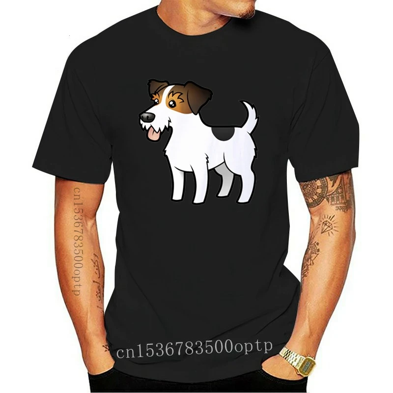 

Новинка 2021, футболка с собакой Джека Расселла, необычная персонализированная футболка