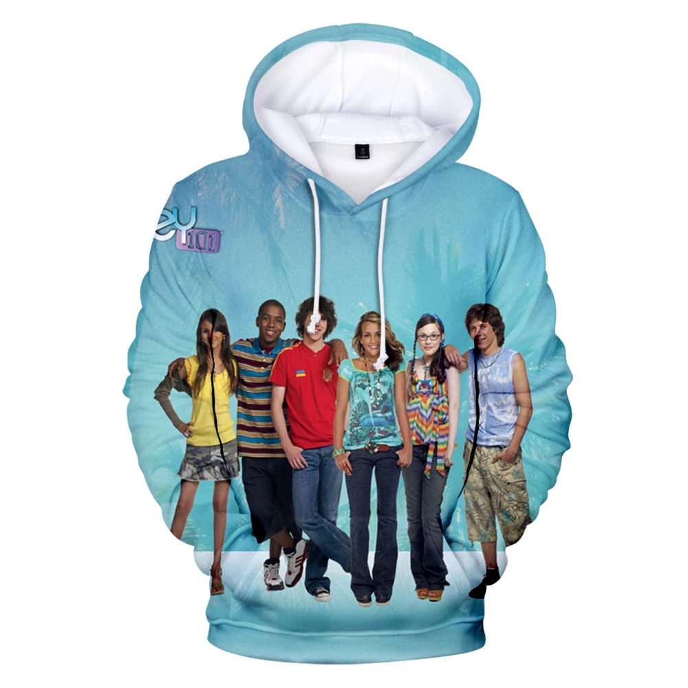 

2020 Zoey 101 Hoodie 3D Sweatshirt Harajuku Women Men's Hoodie Harajuku Fashion American Comedy TV Series Clothes