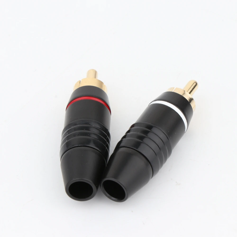 10x R1711 RCA разъем для аудиокабеля 24K позолоченный + Бесплатная доставка 100% Новинка -