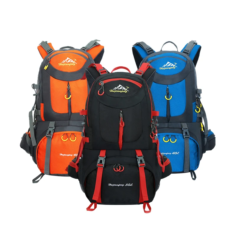 

40L50L60L Mountaineering Bag Hiking Bag Large Capacity Outdoor Sports Backpack-3 Size