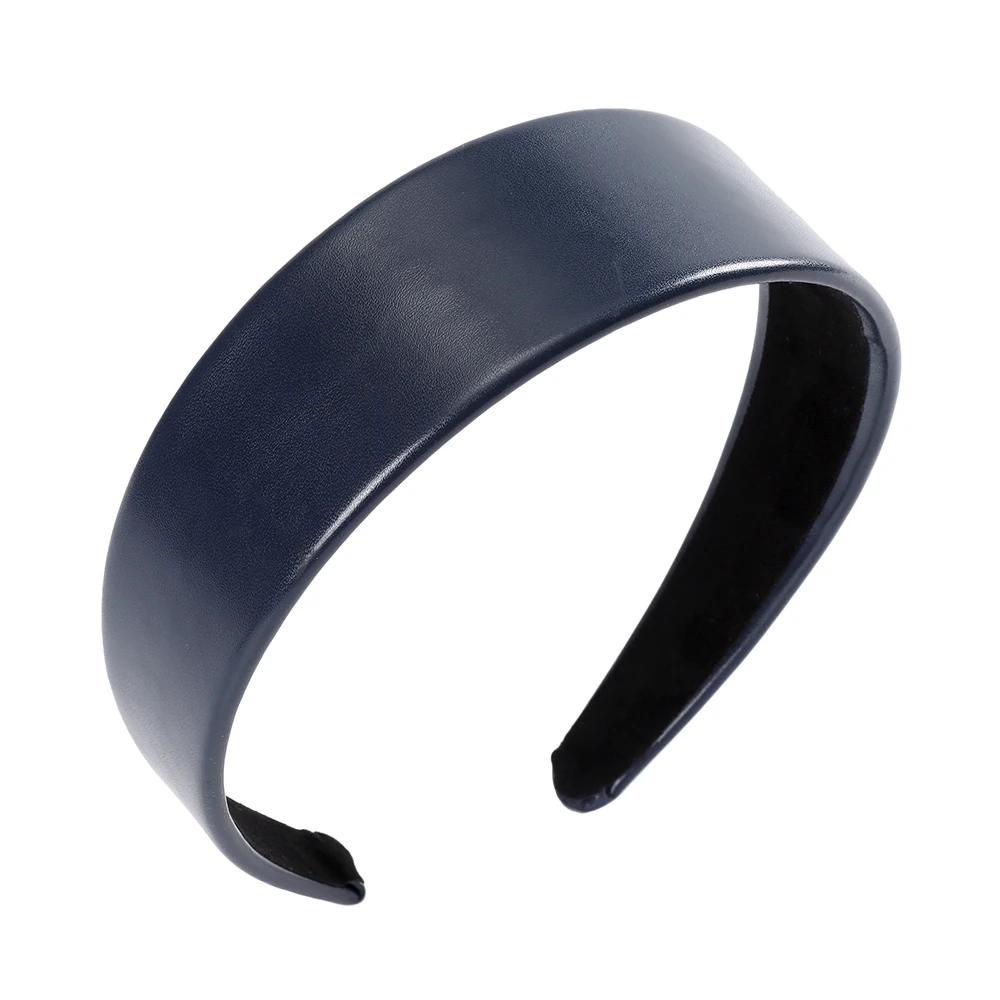 Leather b LEVAO,, синтетическая кожа, повязка на голову, элегантная, ободок, тюрбан, Богемия, для женщин, девушек, аксессуары для волос, обруч для волос, головной убор - Цвет: Leather b