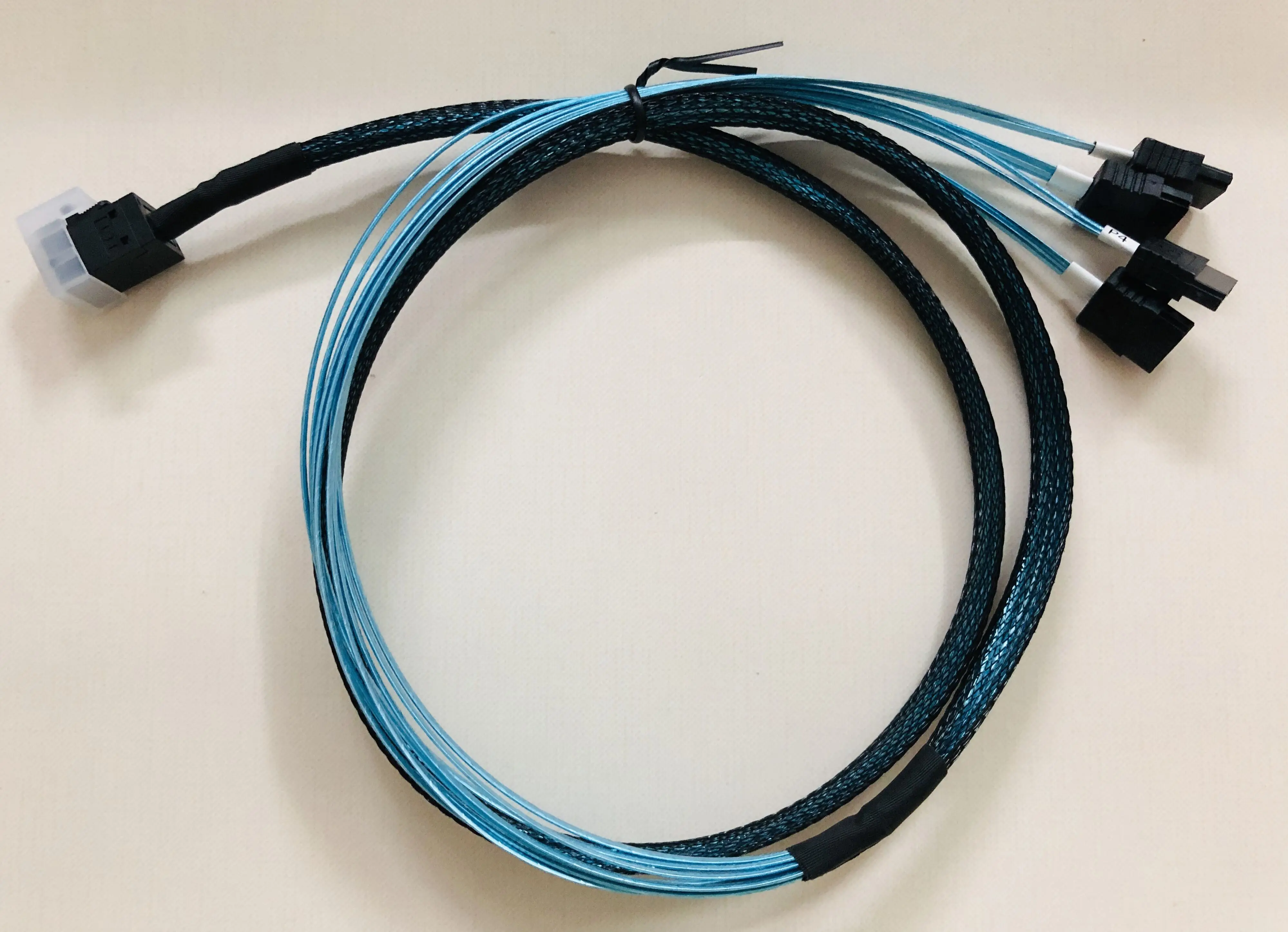 Внутренний HD-кабель Eastforfuy Mini SAS 8643 для 4 SATA-кабеля 0 8-1 м | Компьютеры и офис