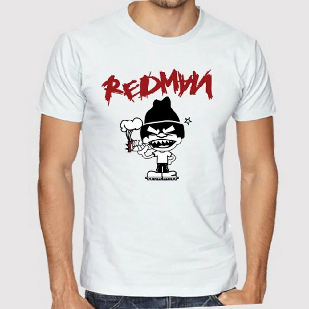 Новая мужская белая футболка с логотипом Redman Rap в стиле хип-хоп размеры от S до 3XL