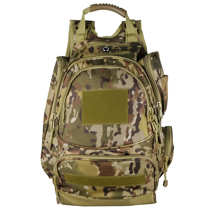 

Вместительный мужской рюкзак для кемпинга 40 л, мужские армейские военные тактические рюкзаки Molle для рыбалки, спорта, походов, рюкзак для пу...