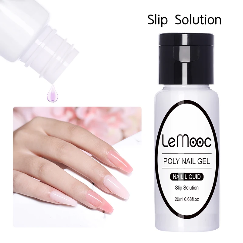 LEMOOC 5g простираются УФ желе строитель палец удлинитель с украшением в виде