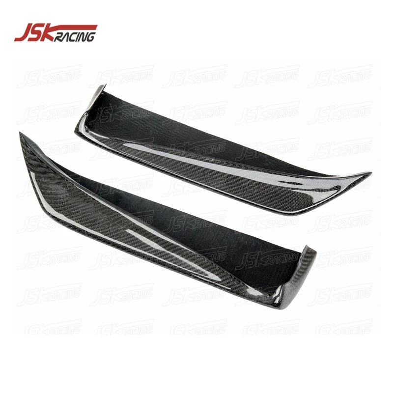 Накладки для губ в стиле CHA BOT LINE из углеродного волокна боковые ребристые