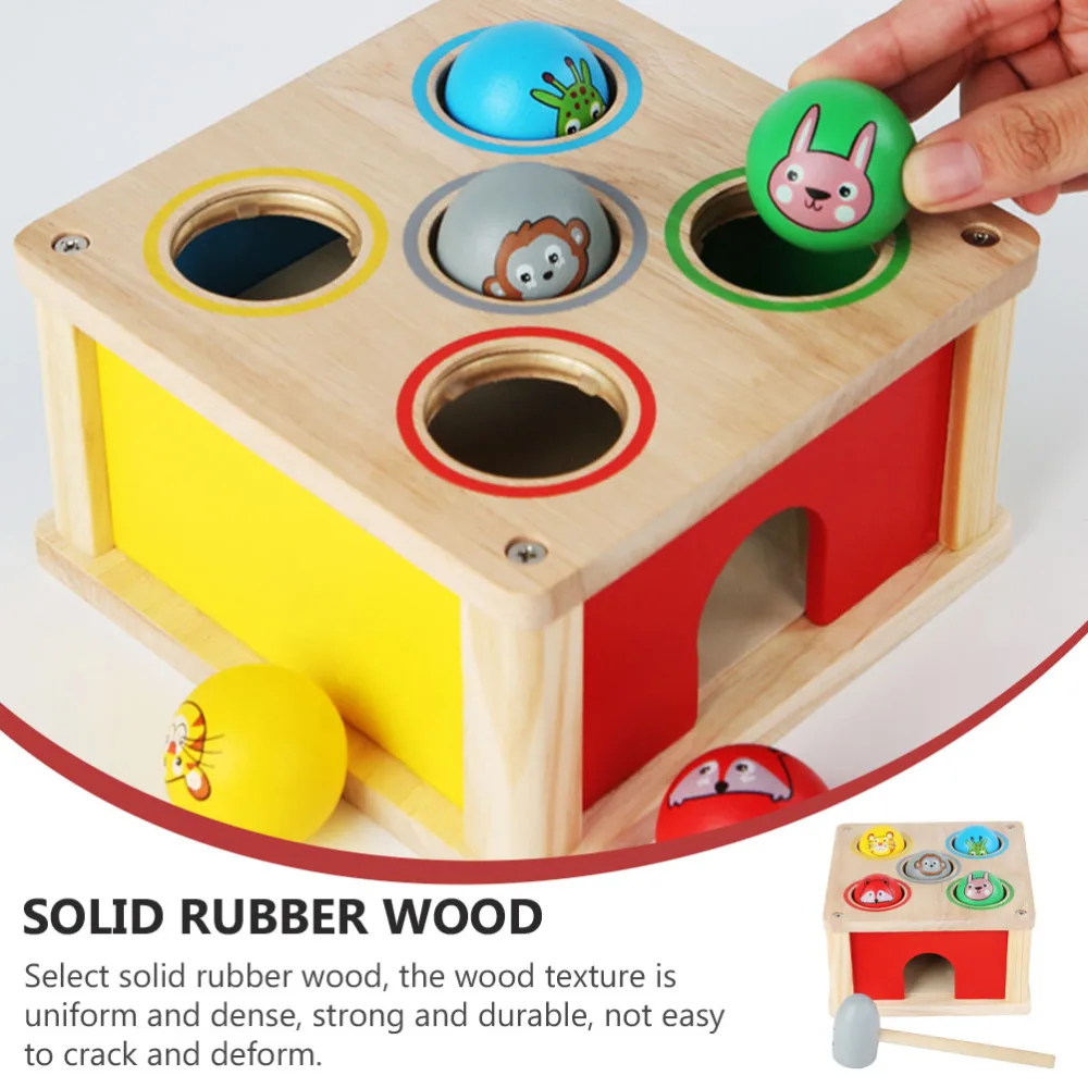 

1 Set Educational Plaything Beat Toy Kids Toy Animal Beat Toy Training Toy