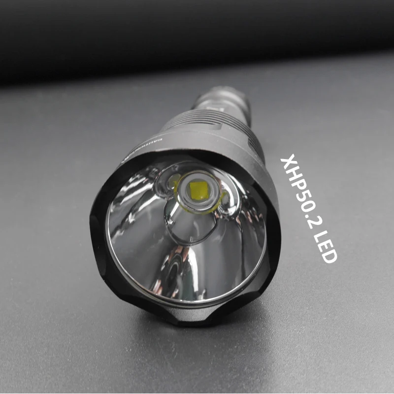 Cree XHP50.2 6500K 3V светодиодный фонарик лампа черный Manta Ray C12-UE, медная DTP доска и ar-coated внутри, новая прошивка, SMO/OP