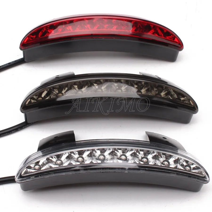 Заднее крыло мотоцикла светодиодный задний стоп-сигнал + светильник Тель