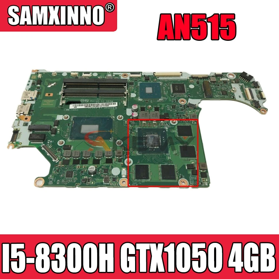 

Akemy AN515-52 материнская плата для ноутбука ACER AN515 ноутбук mainboart DH5VF LA-F952P Процессор: I5-8300H GTX 1050 -4 Гб V4G DDR4