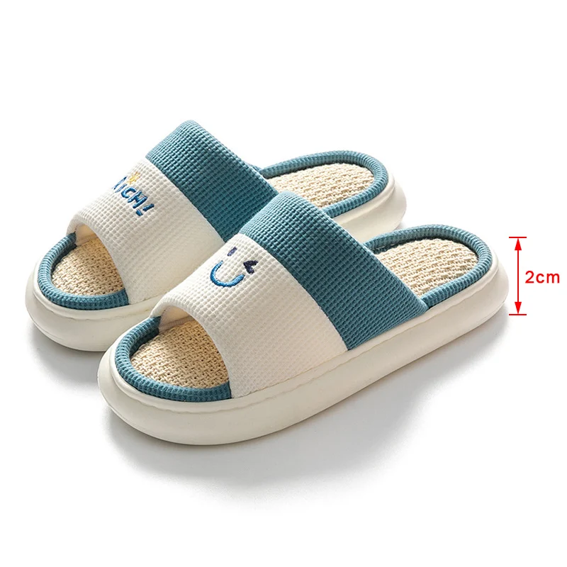 

women men cotoon slippers open toe female home slipper soft bottom cartoon pattern plus size couples women's winter shoes warm