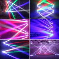 Super Brightness 432W beam moving head light 4 eyes RGBW 4in1 Led for DJ Disco Party Bar Stage Lighting Effect Show