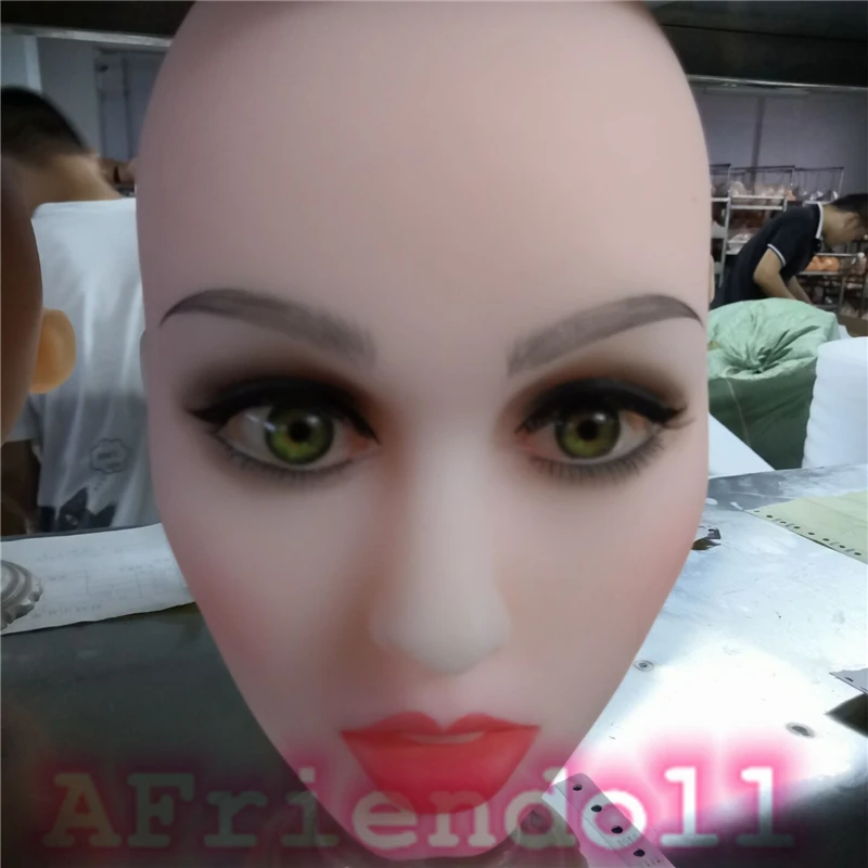 

B1-6Type Oral Sex Doll Head Factory Photo Lifelike Beauty Doll Head. A Wig Will Be Given When Buying