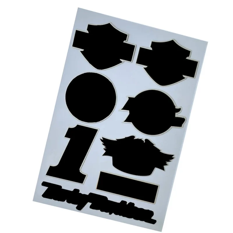 

stickers emblem LOGO tank compatible Motorcycle sticker Escape Moto Exhaust Muffler for Dyna Street Bob Rider XL 883