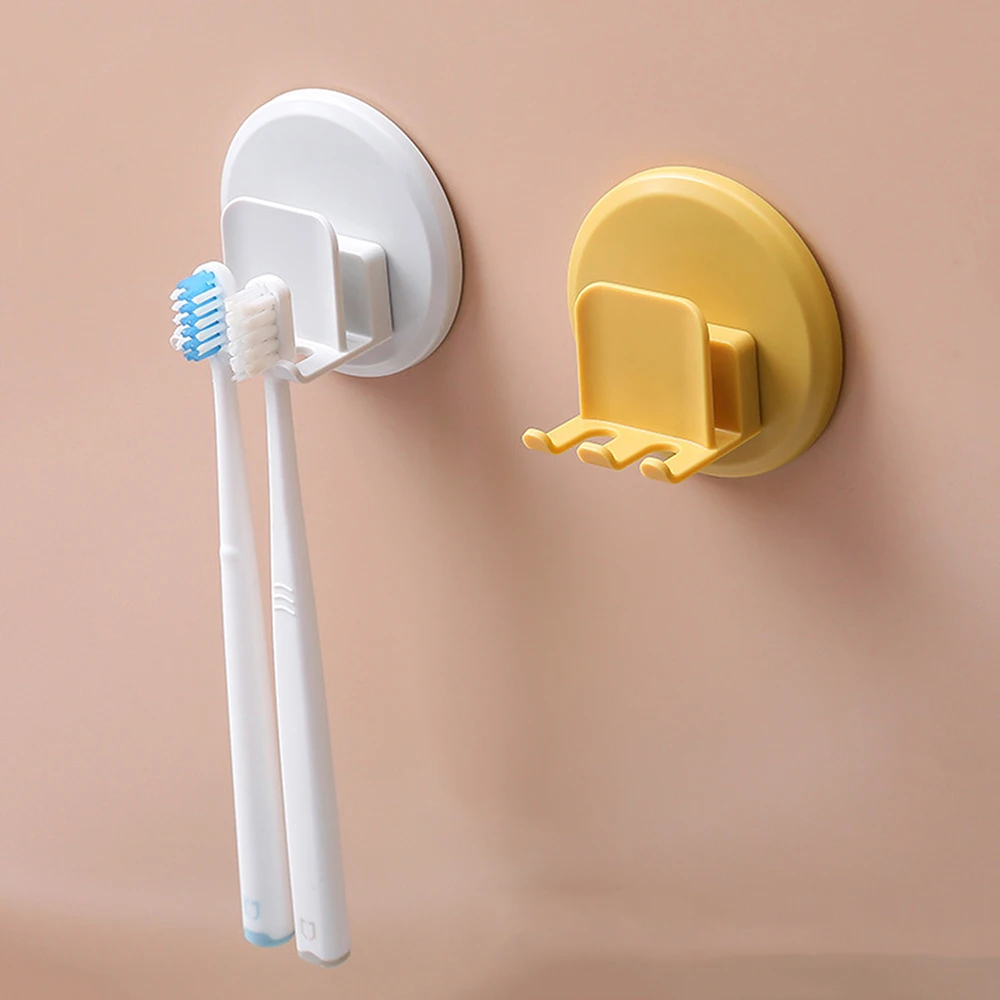 Настенная присоска для бритья и зубной щетки|Стаканы в ванную| |