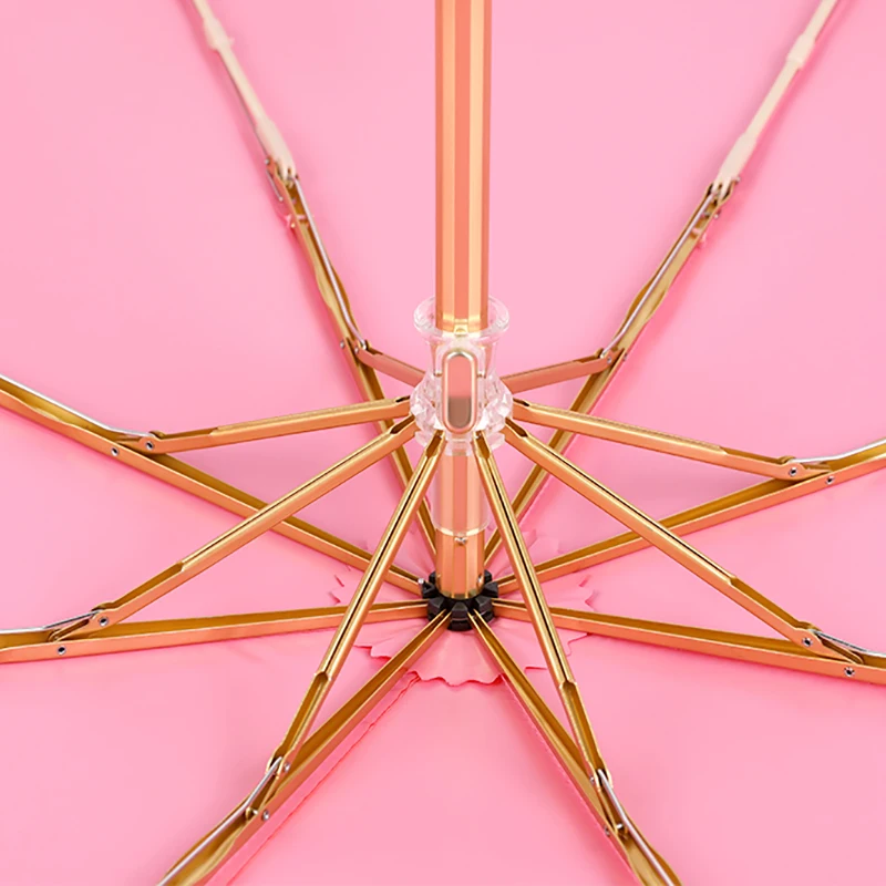 Роскошный креативный складной зонт для Suns женский красочный защиты от солнца