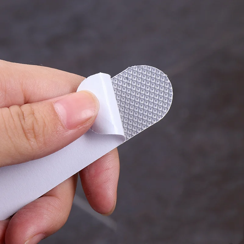

5Pcs Trap Steps Anti Slip Tape Self-adhesive Bathroom Shower Rubber Transparent Anti-Slip Waterproof Strip Bathroom
