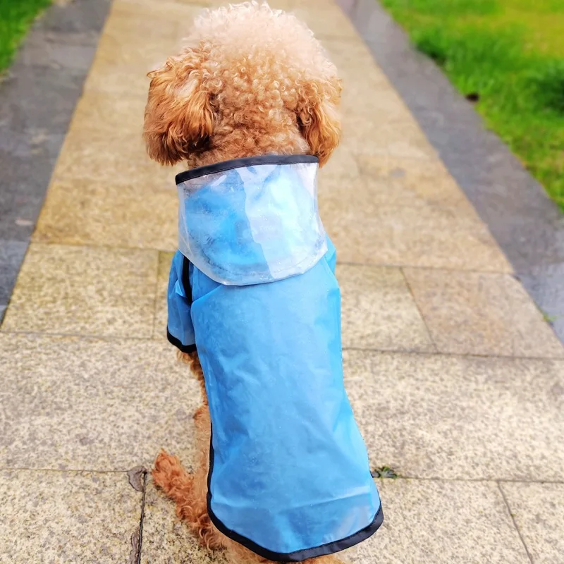 

Dog Raincoat Dog Raincoat Waterproof Dogs Windproof Raining Coat Pet Clothes Rain Proof Clothes Hoodie Jumpsuit for Dogs 4XL