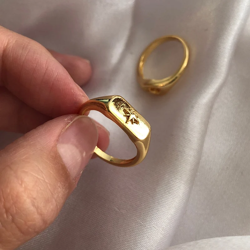 Модные кольца для женщин и девушек Винтажные Ювелирные изделия из нержавеющей