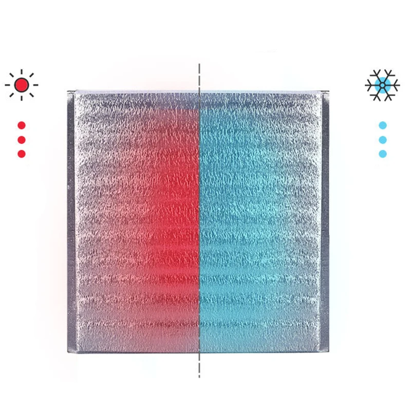 

50Pcs Lunch Cooler Bag Insulation Folding Picnic Portable Ice Pack Food Thermal Bag Food Delivery Drink Carrier Insulated Bag