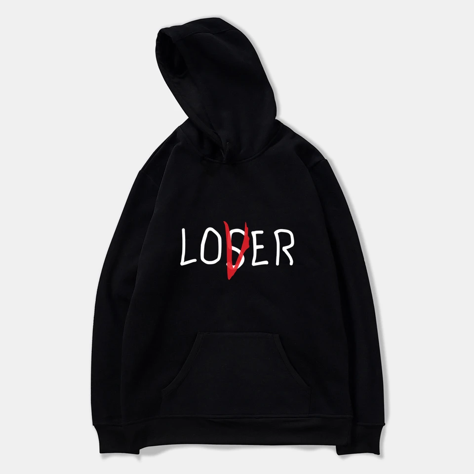 

Loser Lover It Inspired Hoodies Popular Hip Hop Letter Print Hoodie Autumn Unisex Pullover Harajuku Fashion Couples Sweatshirt