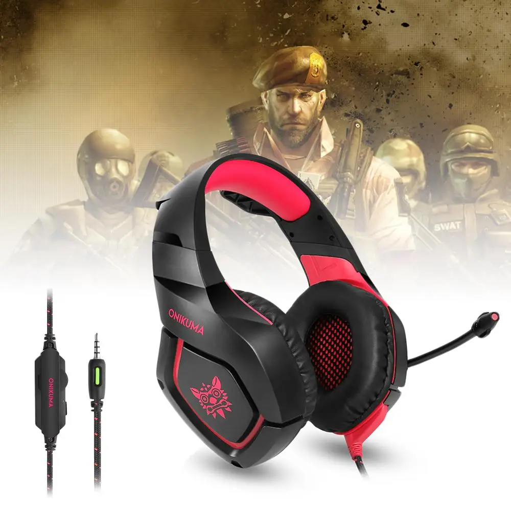 3 5 мм игровая гарнитура наушники стерео для playstation 4 Slim Pro Xbox one Head phone Mic Проводная