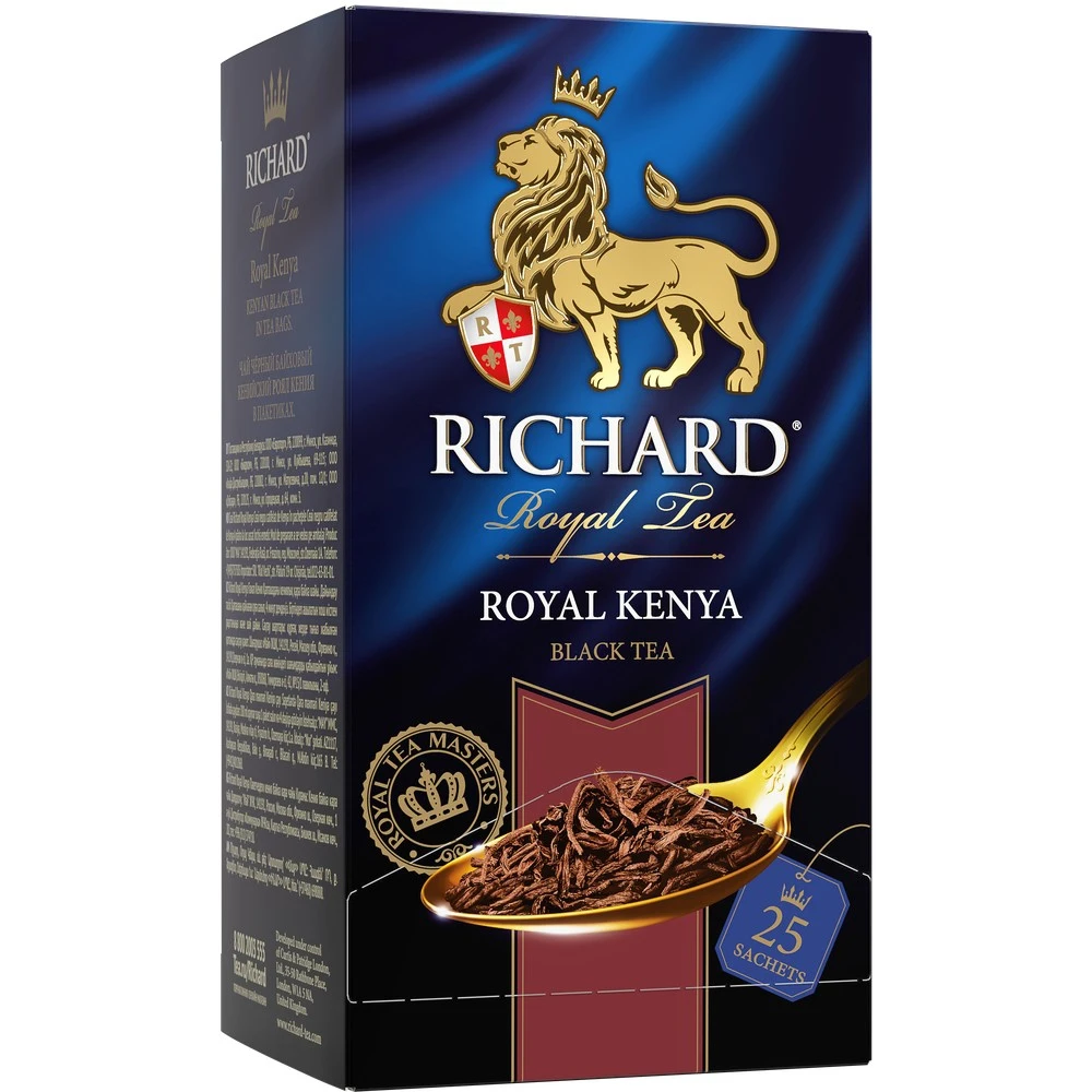 Чай Richard &quotRoyal Kenya&quot черный 25 сашет |