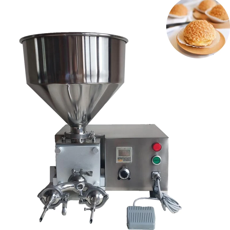 

Small Jam Injecting Machine Puff Cream Filling Machine Pizza Spreading Machine