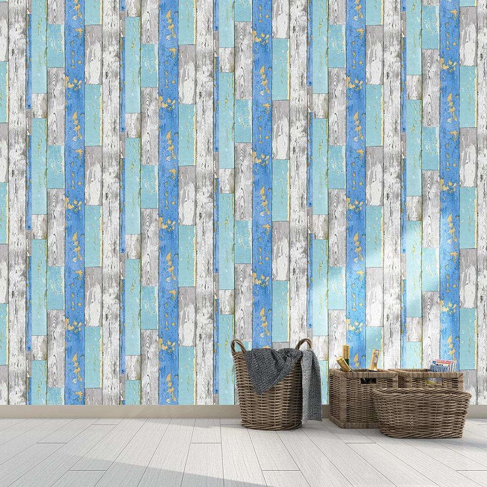 Пилинг и палочка деревянная доска настенная бумага синий/серый/из коричневого