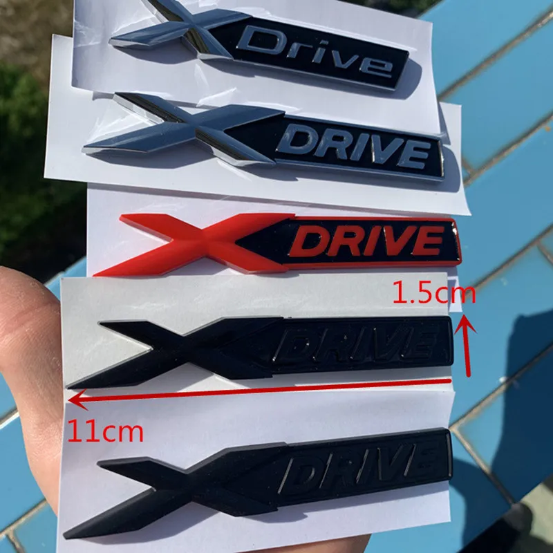 Для BMW New XDrive Old XDRIVE EDrive Fender Badge X1 X3 X4 X5 X6 X7 автостайлинг разгрузка наклейка