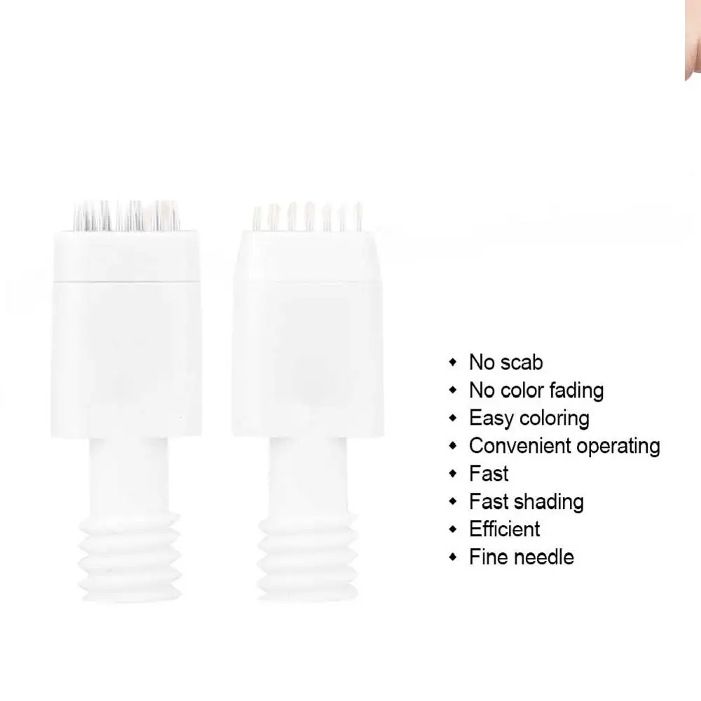 

Newest 10Pcs Light Oxygen Needle fog Mist Eyebrow Semi-Permanent Makeup Tattoo Pen Supply 7 Pin + 19 Pin Combination Tattoo Tool