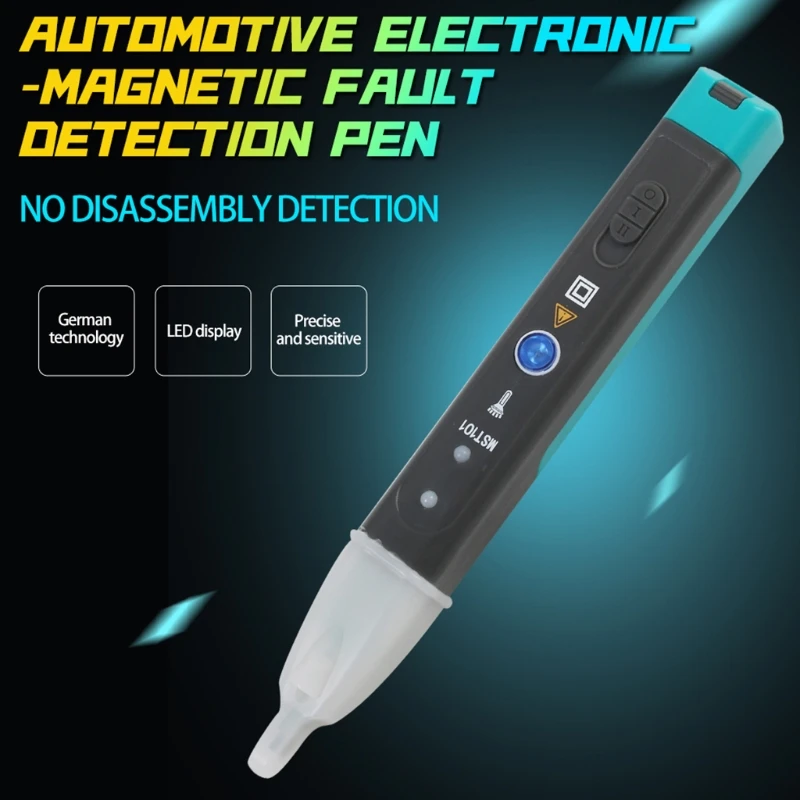 

1Pc Electronic Magnetic Faults Indicator Detector Test Pen Quick Check Circuit Tester LED Spark Plug Coil Detection Tool