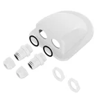 Двойной один провод запись Сальниковая Коробка Панели солнечные крыши распределительная коробка кабель жилого автофургона двойное отверстие провода на колесах лодка яхта автомобиля Запчасти аксессуары