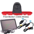 7 дюймовый монитор + Беспроводной HD тормозной светильник зеркало заднего вида со встроенной Стоянкы Автомобилей автомобиля камера для Peugeot путешественник Expert 3 ab 2016-2020