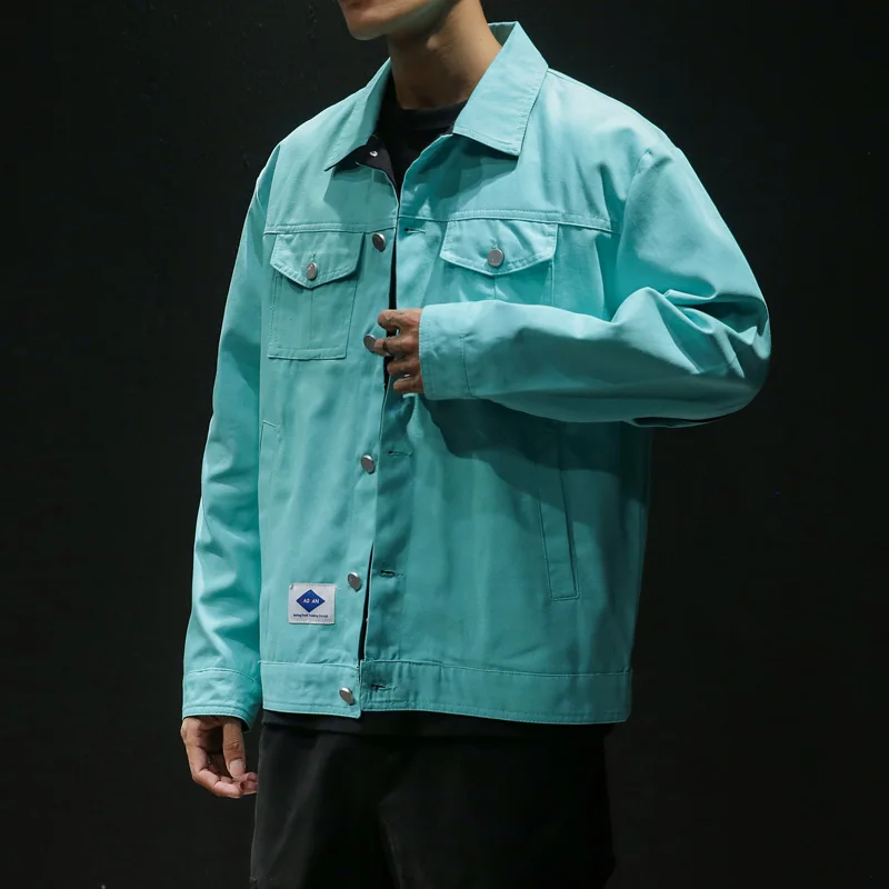 Бейсбольная черная джинсовая куртка оверсайз M-5XL2019 белая брендовая мужская