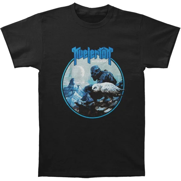 

Fashion Men's Summer T-Shirt Printed Kvelertak Men's Nattesferd Cotton T Shirt