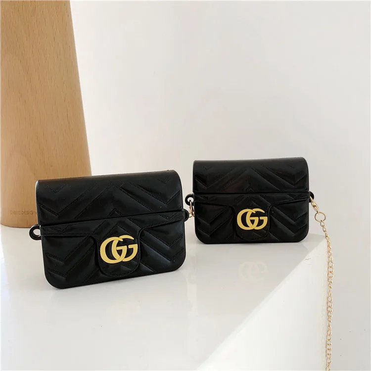 

2021 new earphone accessories creative luxury bag bluetooth earphone protective cover, suitable for airpods pro 3 2 1