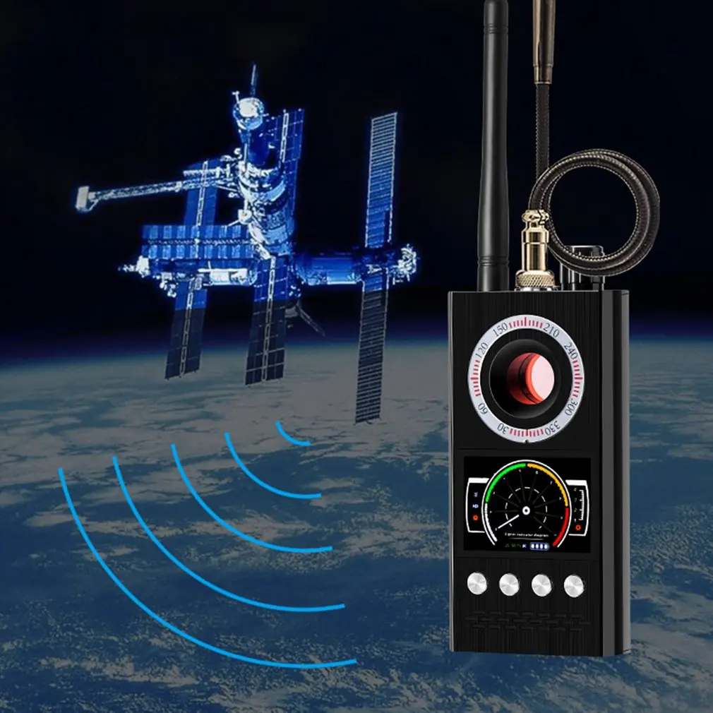 

K68 Anti Spy Detector Bug Infrared RF Detector Hide Camera Detectors Camera Finder For Wireless Audio Bug Camera Finder